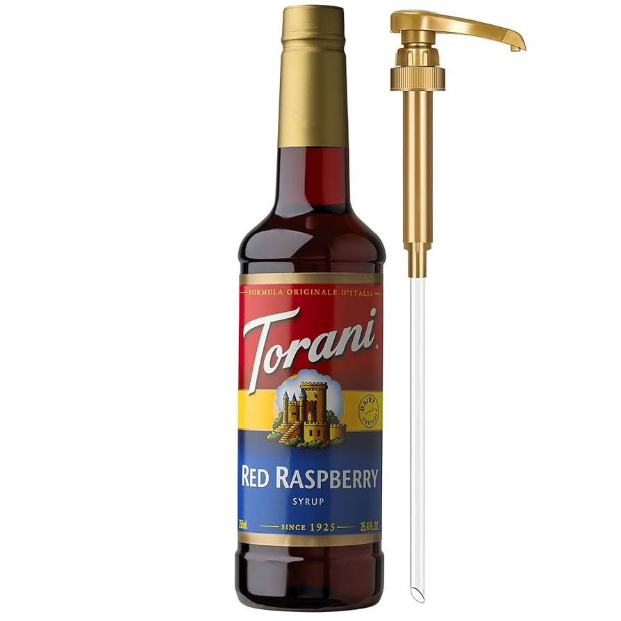 Torani Red Raspberry Syrup for Drinks, Flavoring for Iced Tea, Sodas, Cocktails, and Milk Shakes,... | Amazon (US)