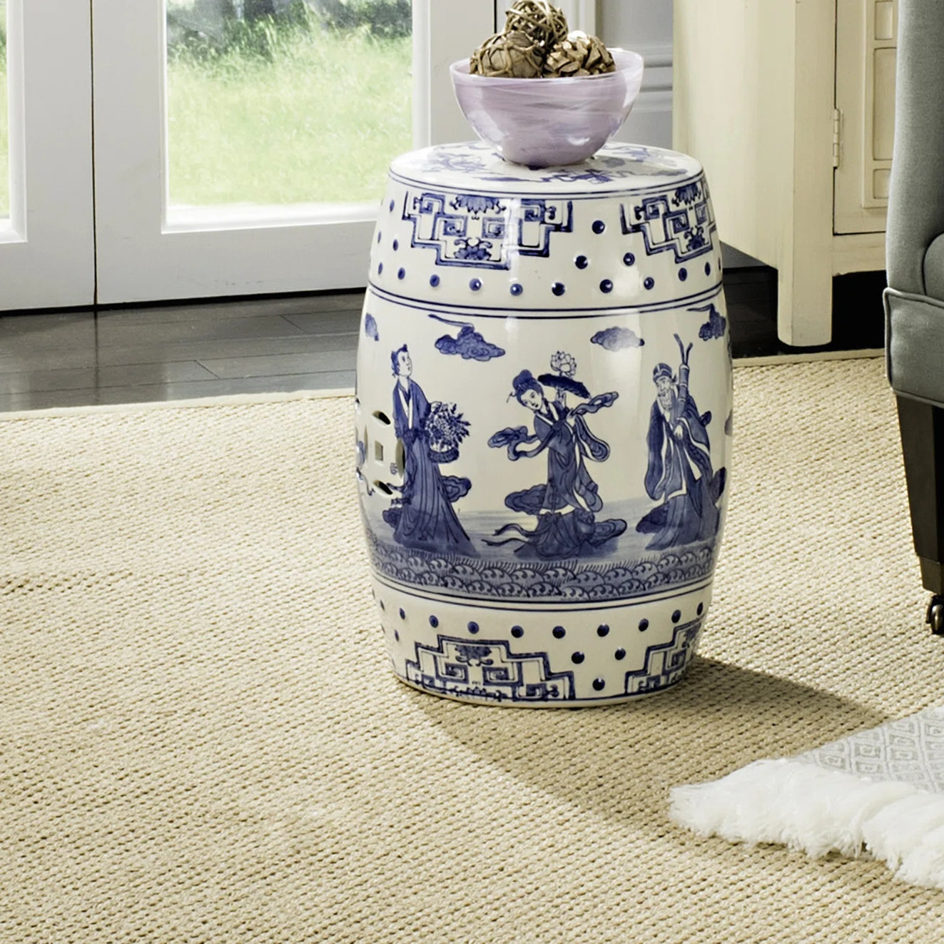 World Menagerie Mcdaniels Ocean Jewel Garden Stool & Reviews | Wayfair | Wayfair North America