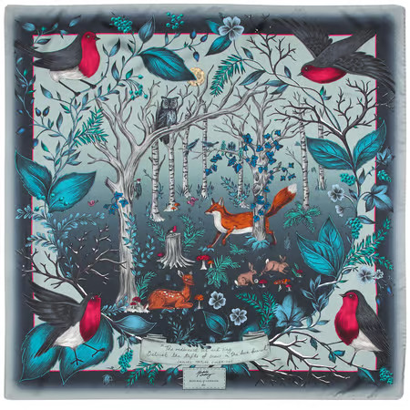 Robin Silk Scarf

        
            
            Midnight Blue Pure Silk | Aspinal of London US