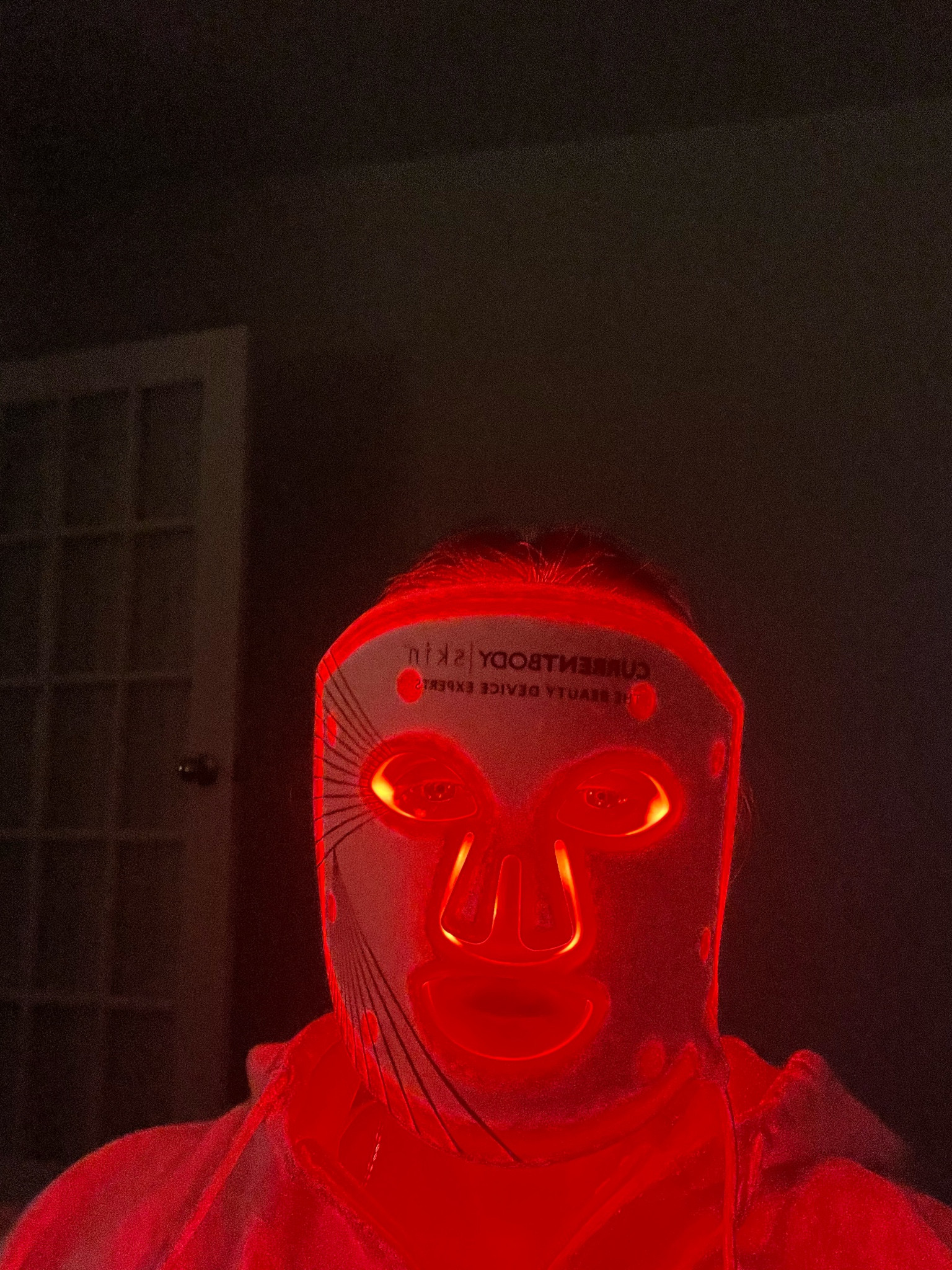 Me every night in my new mask 😂