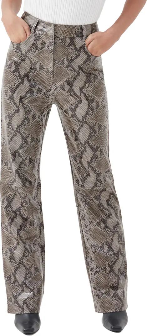4th & Reckless Karlo High Waist Faux Leather Pants | Nordstrom | Nordstrom