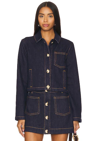 Lorenzo Denim Shirt
                    
                    Bardot | Revolve Clothing (Global)