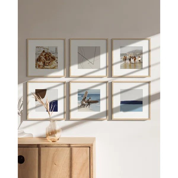 Solid Wood Picture Frame - Set of 9 (Set of 9) | Wayfair North America