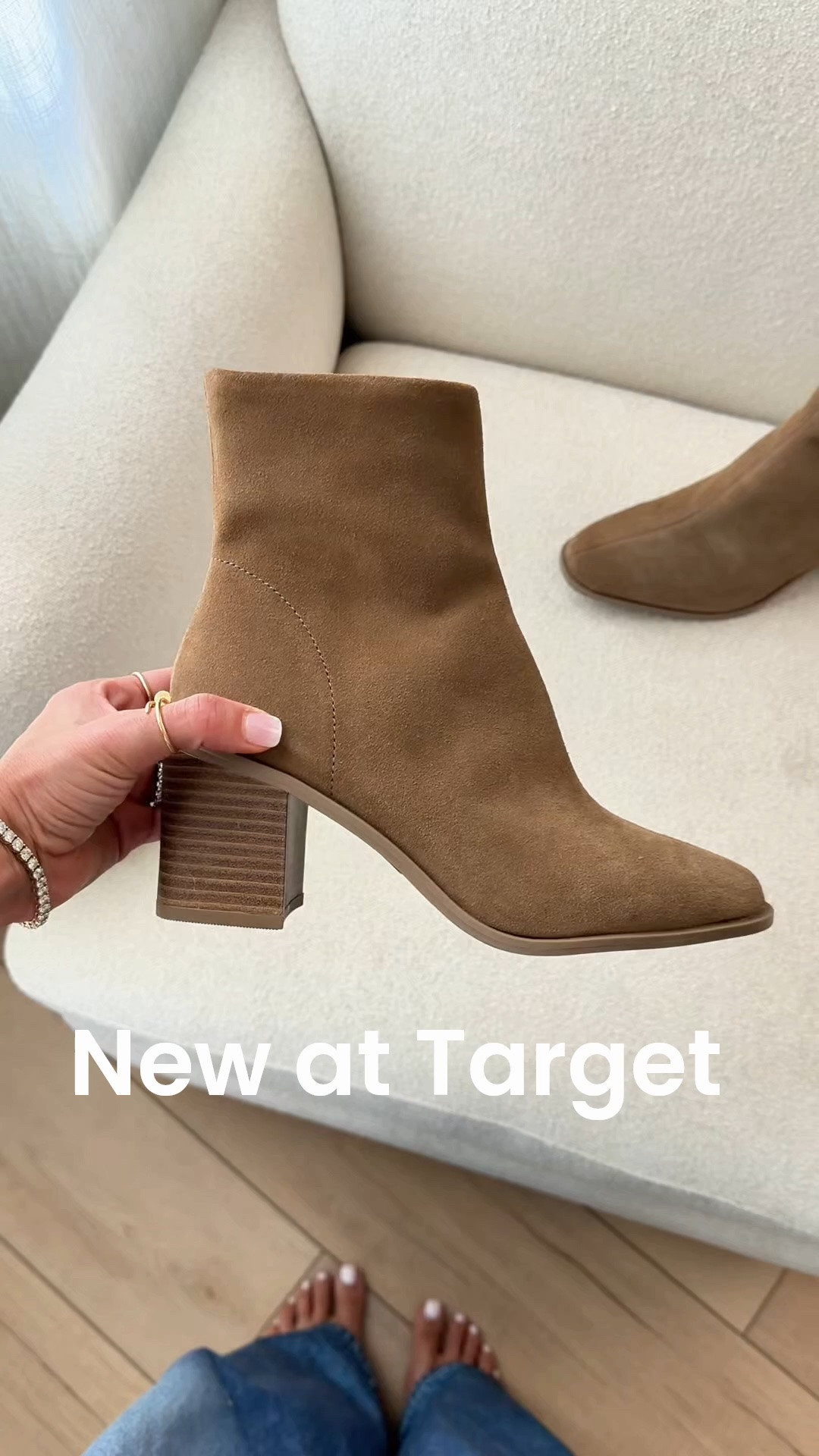 New fall shoes at Target. Fall booties. Fall style. Block heel booties. Fall outfits. Elevated casual outfits. Business casual outfits. Teacher outfits. Mom outfits. TTS for me and super chic!

#LTKgrwm #LTKootd #LTKSeasonal