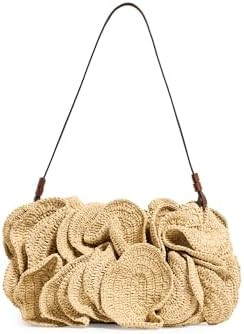 FARM Rio Women's Flower Raffia Shoulder Bag | Amazon (US)