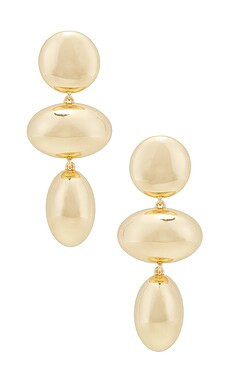 BaubleBar Mira Earrings in Gold from Revolve.com | Revolve Clothing (Global)