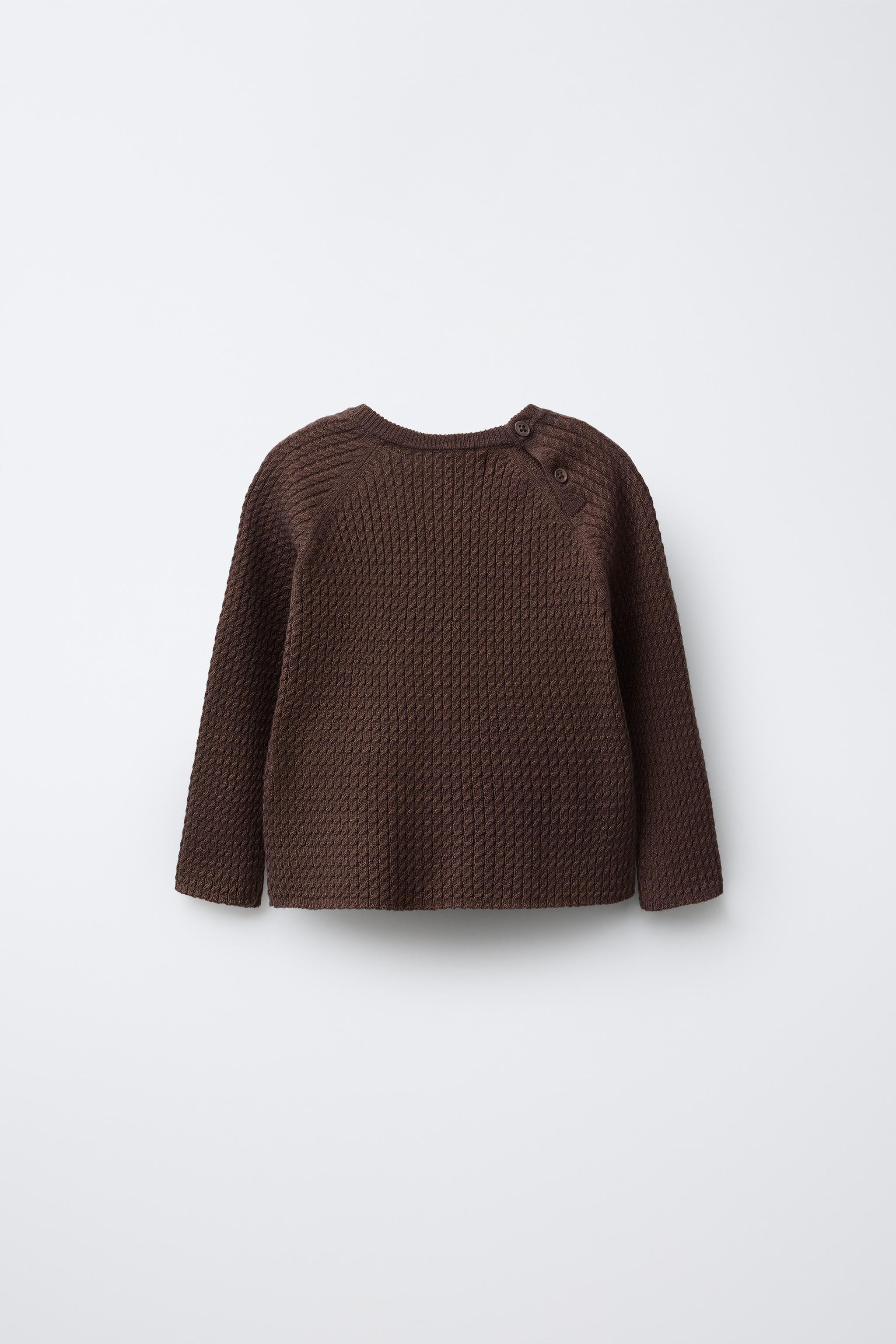 CABLE KNIT SWEATER | Zara US