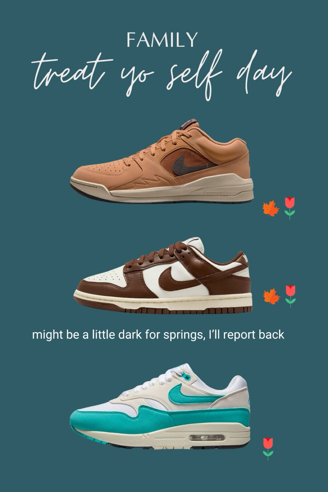 My husband and I did a little shoe shopping. Living the Hoc spring and Hoc autumn life  