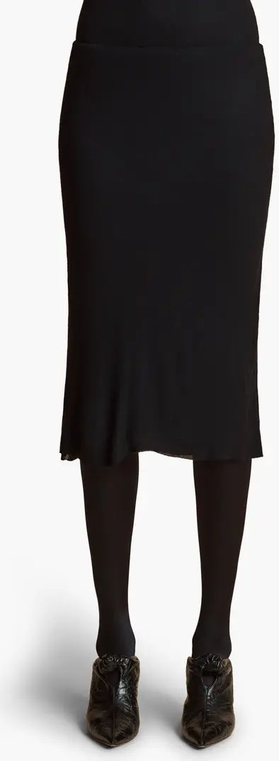 Khaite Leema Rib Sweater Skirt | Nordstrom | Nordstrom