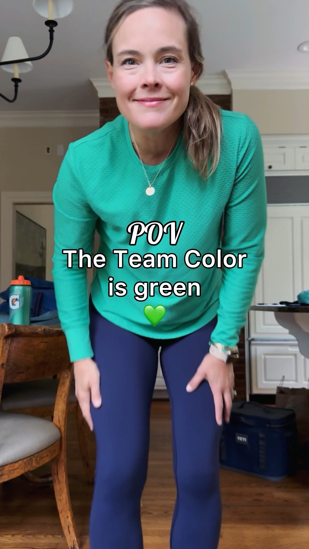 Anyone on a green team? This one’s for you!! 💚