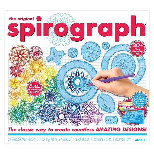 Buy Spirograph Original Art Set | 2 for 30 pounds on Toys | Argos | argos.co.uk