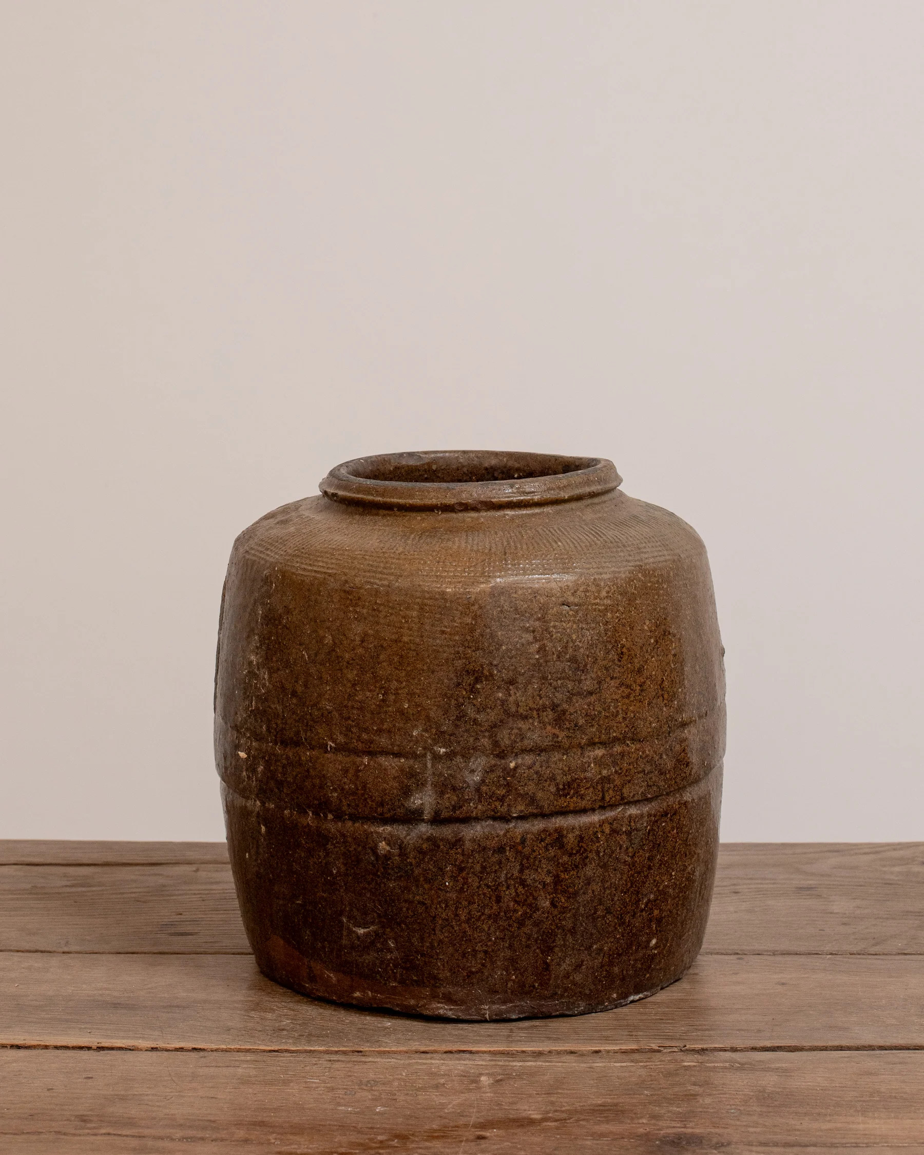 Vintage Glazed Vase XVIII | The Vintage Rug Shop