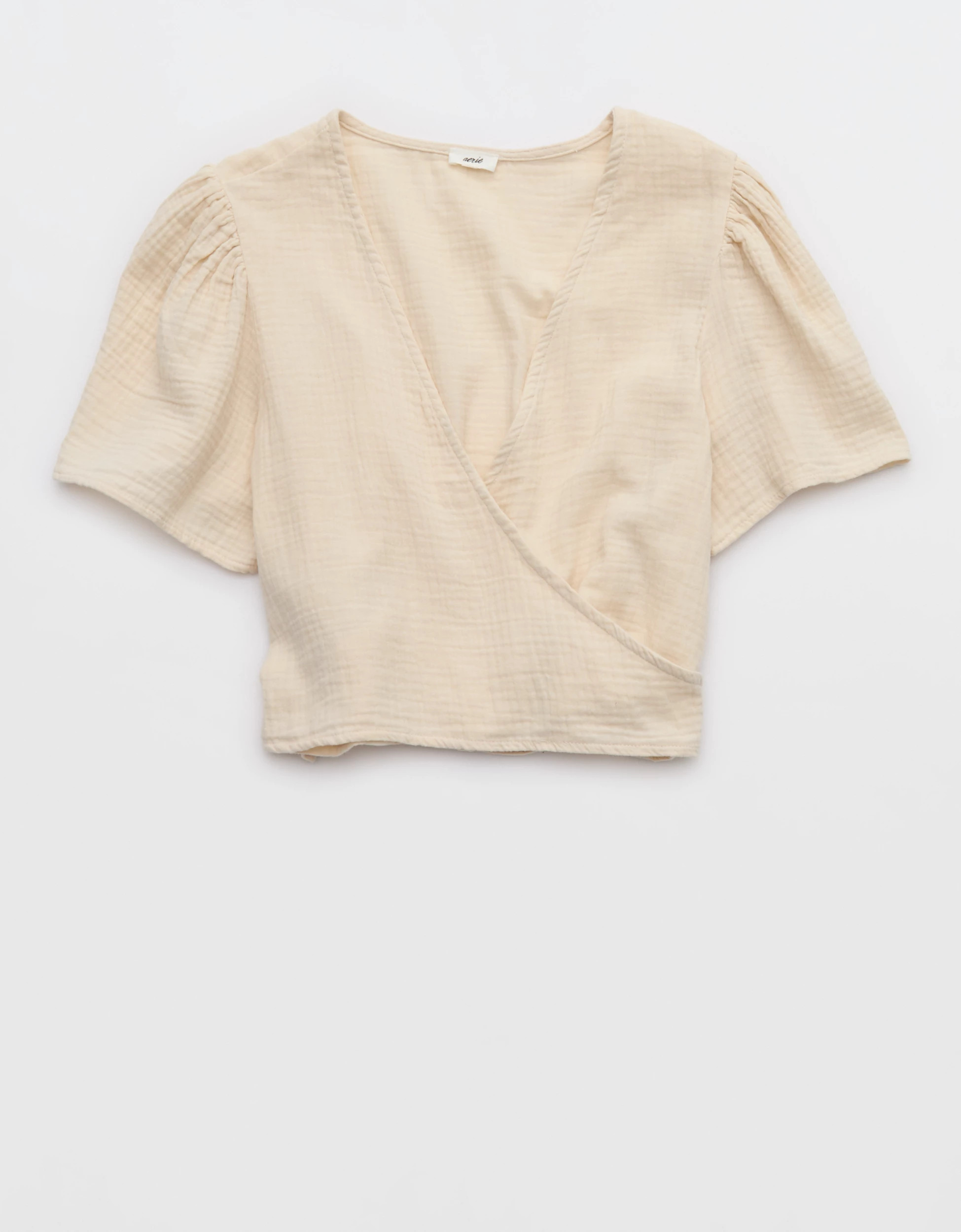 Aerie Day-Off Wrap Top | American Eagle Outfitters (US & CA)