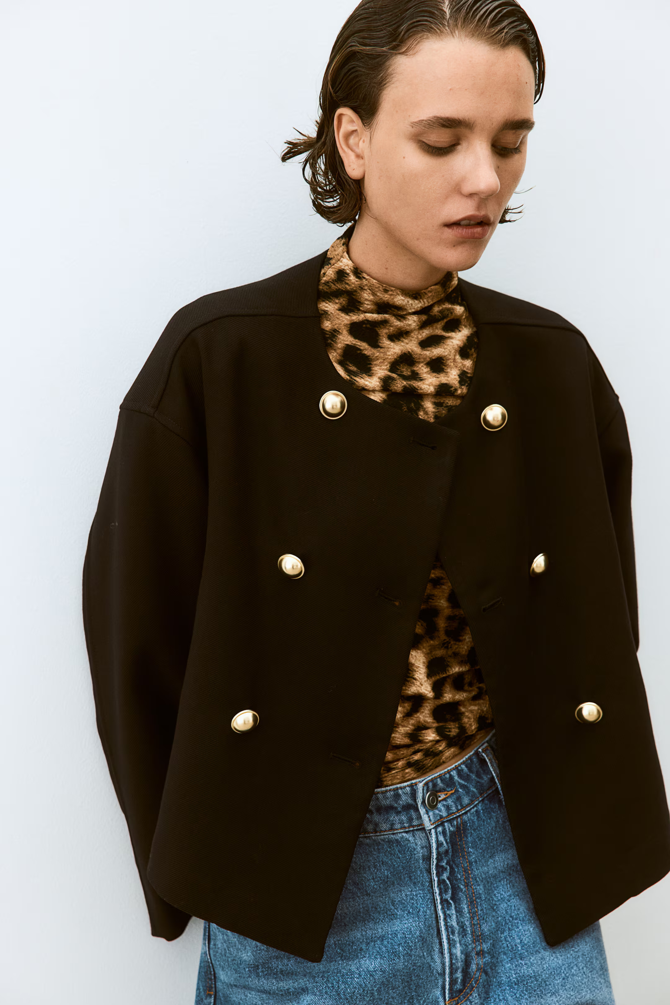 Double-Breasted Jacket | H&M (US + CA)