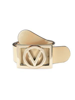 Valentino by Mario Valentino Dolly Leather Belt on SALE | Saks OFF 5TH | Saks Fifth Avenue OFF 5TH