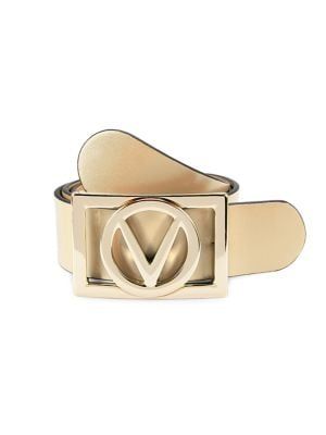 Valentino by Mario Valentino Dolly Leather Belt on SALE | Saks OFF 5TH | Saks Fifth Avenue OFF 5TH (Pmt risk)