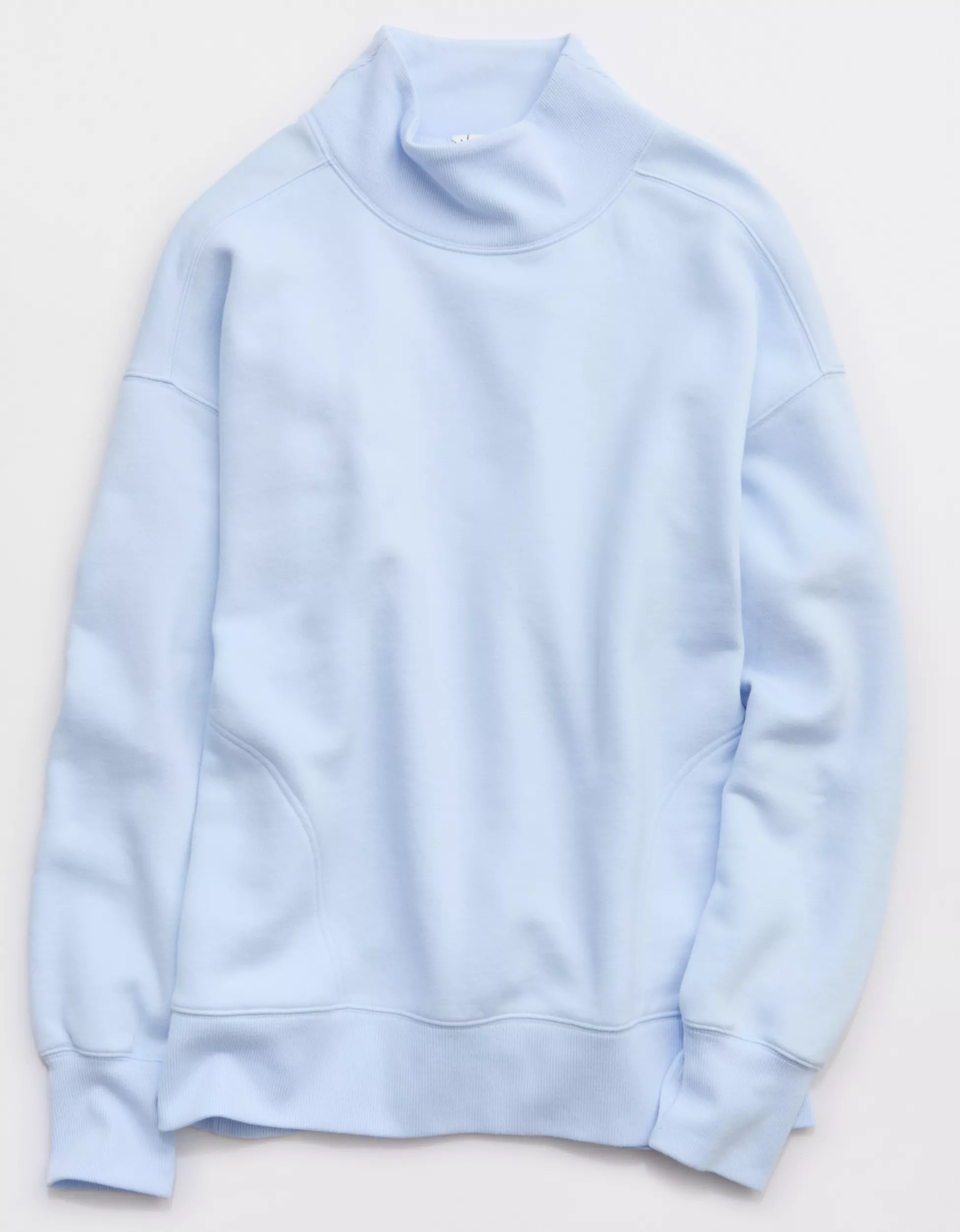 OFFLINE By Aerie Cloud Fleece Oversized Mockneck Sweatshirt | Aerie