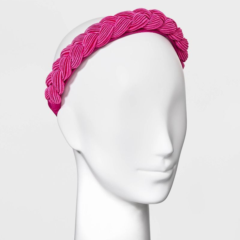 Braided Velvet Headband - A New Day™ | Target