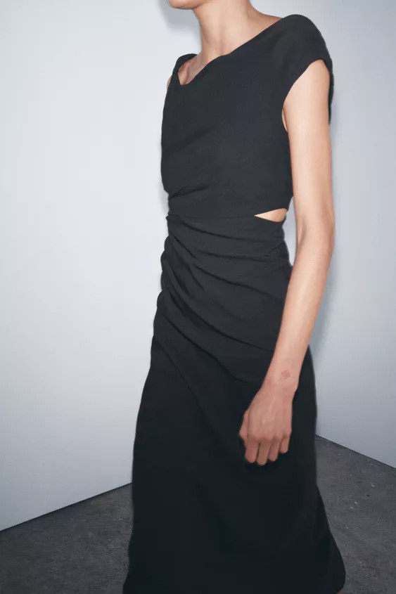 ZW COLLECTION CUT OUT DRESS | Zara US