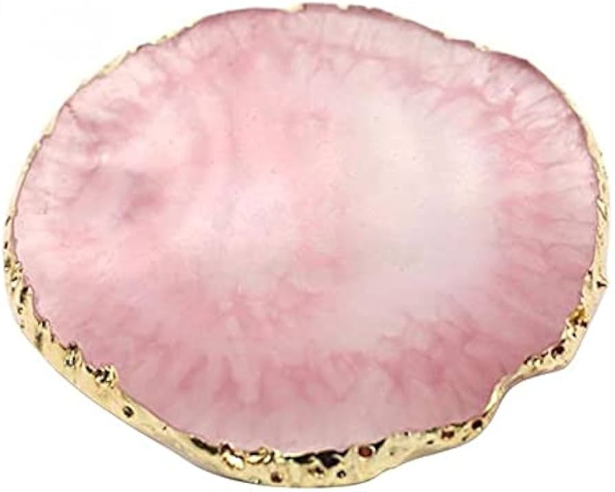 Resin Nail Art Palette Nail Painting Makeup Palette Tray Cosmetic Nail Gel Polish Colors Mixing P... | Amazon (US)