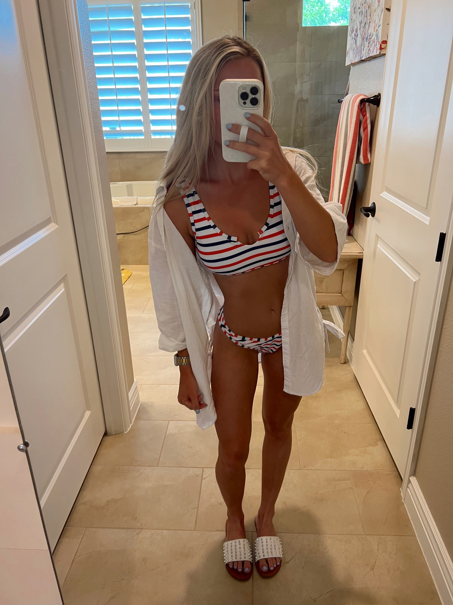4th of July Pool/Lake or Beach Day Look! ❤️🤍💙

#LTKSeasonal #LTKFind #LTKswim