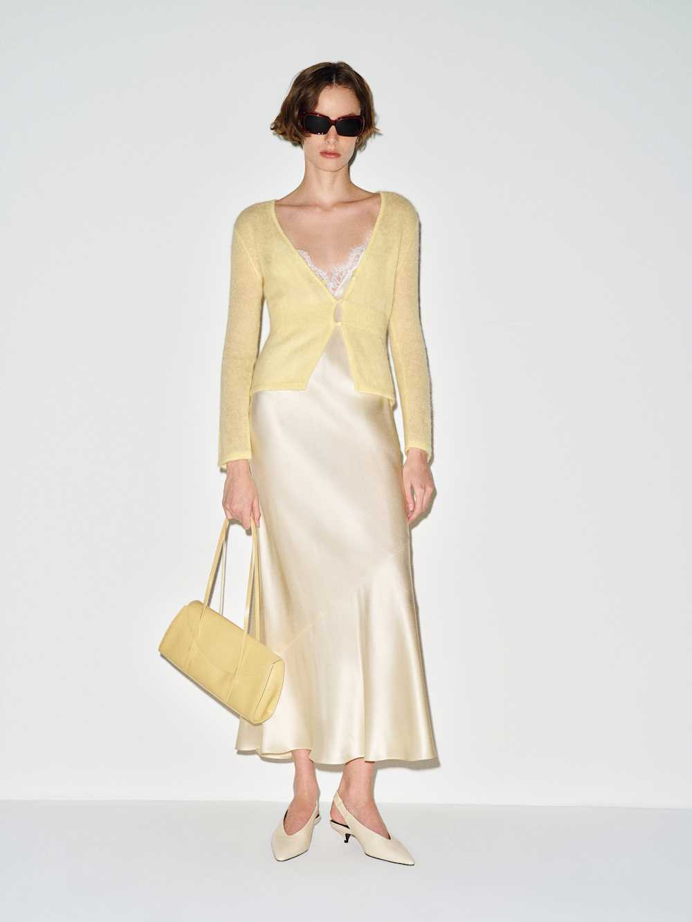 Delphine Sheer Cardigan | Reformation (Global)