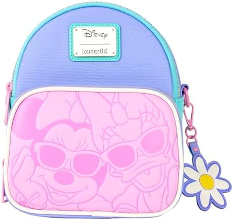 Loungefly Disney Daisy Duck & Minnie Mouse Mini Convertible Backpack | Amazon (US)