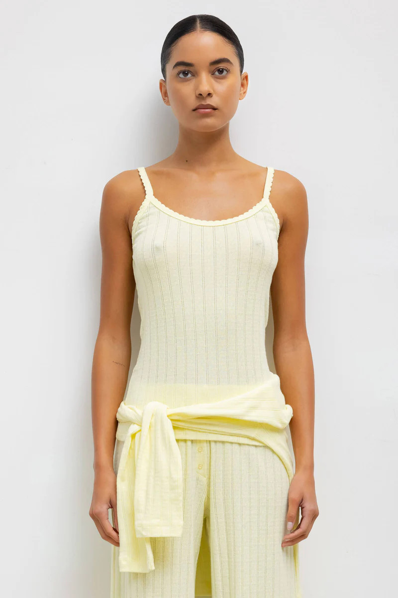 Pointelle Tank | LESET