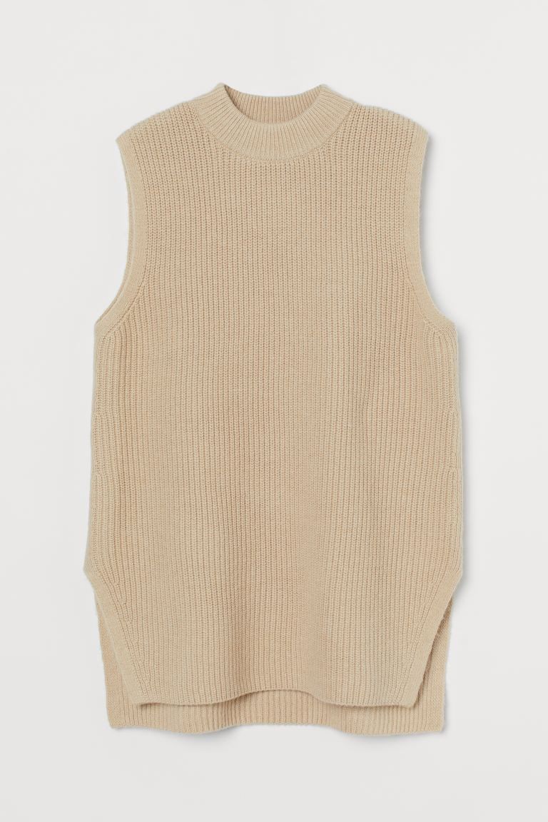 Rib-knit Sweater Vest | H&M (US + CA)