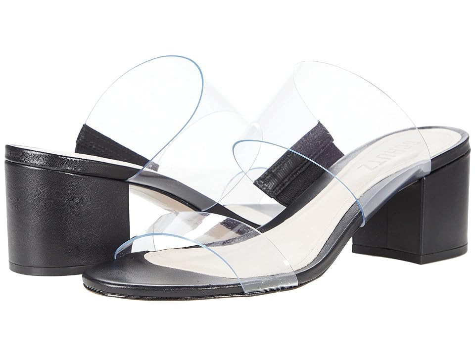 Schutz Victorie Women's Shoes Transparente/Black: 5.5 M | Zappos.com