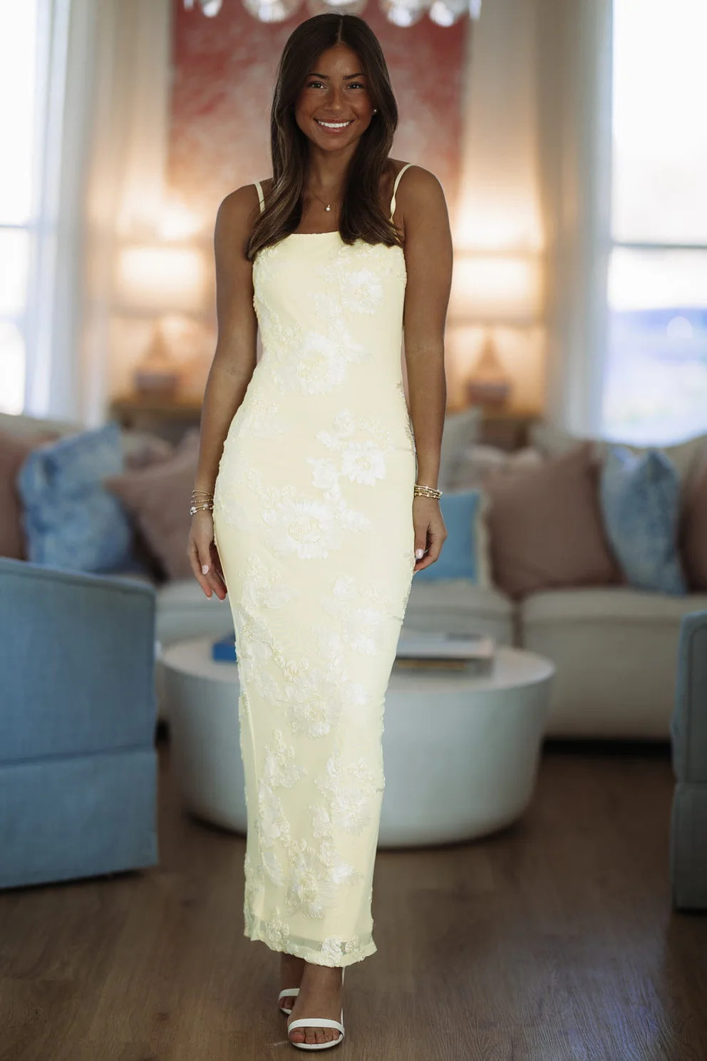 Amazing Night Maxi Dress - Yellow | Hazel and Olive