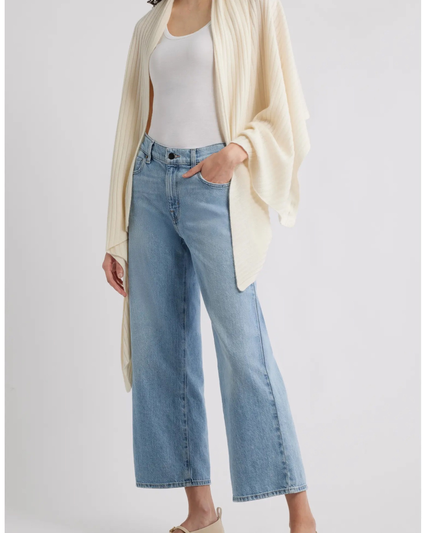 Rib Cashmere Travel Wrap - GOOD Nordstrom anniversary sale find! Perfect for travel or taking into restaurants if you get chilly.

#LTKootd #LTKSaleAlert