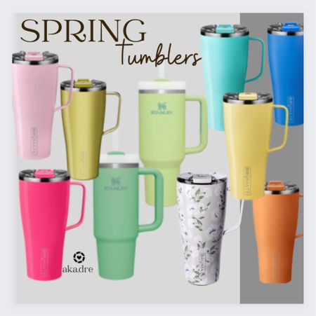 #brumate & #Stanley #32oz & #40oz #stainlesssteeltumbler #spring #summer #new #colors #newrelease I love Stanley has finally created a few fun colors! But brumate has my heart! I love their 32oz tumbler is leak proof! Legit doesn’t leak! It keeps drinks so cold all day with ice and the base has a grub so it doesn’t make the “tink” sound on the counter !

#LTKtravel #LTKSeasonal #LTKFestival