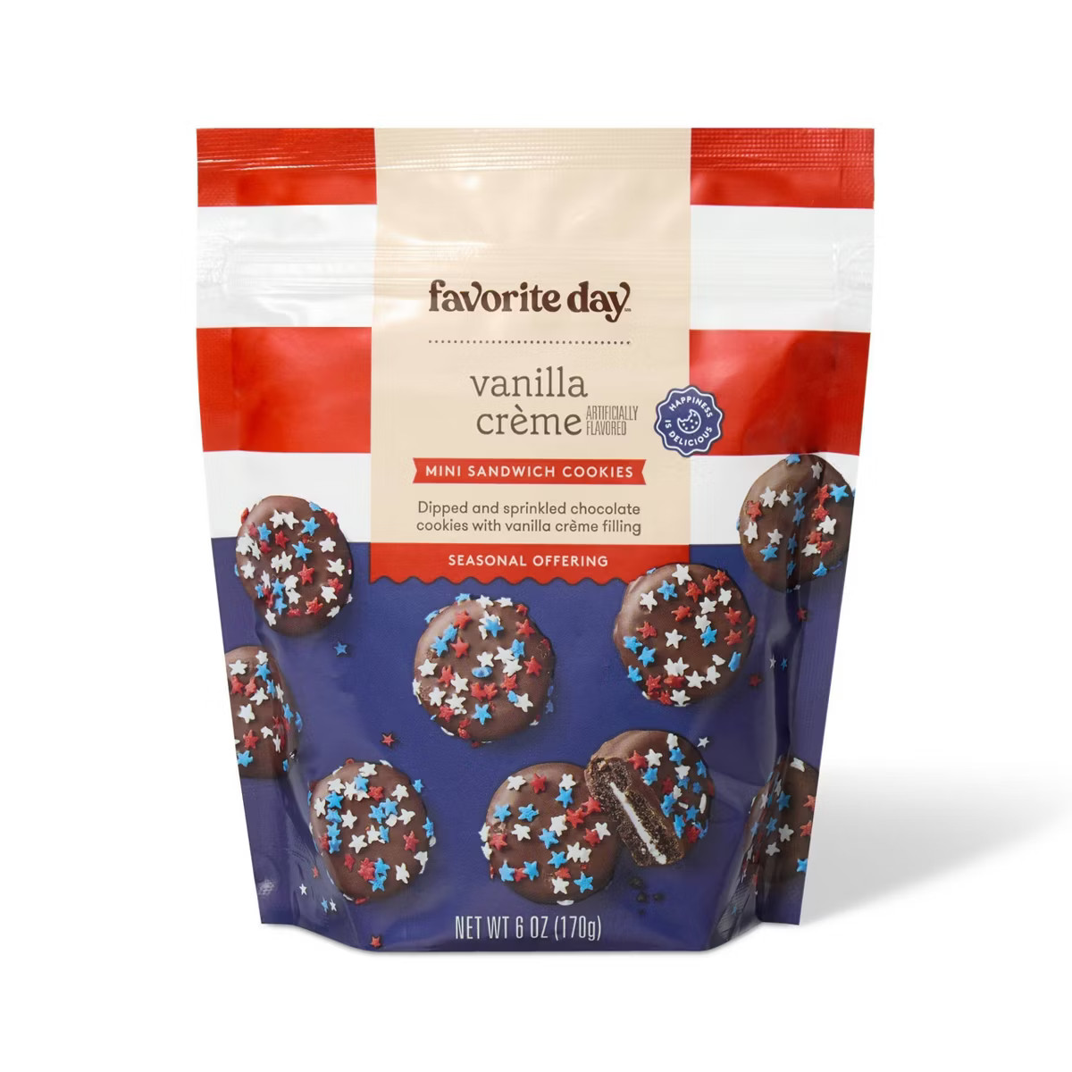 Milk Chocolate Mini Sandwich Cookie - 6oz - Favorite Day™ | Target