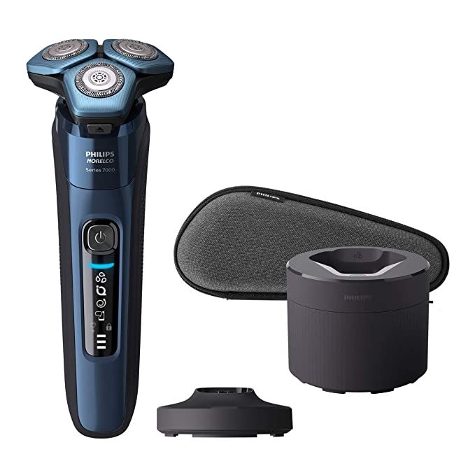 Philips Norelco Shaver 7700, Rechargeable Wet & Dry Electric Shaver with SenseIQ Technology, Quic... | Amazon (US)