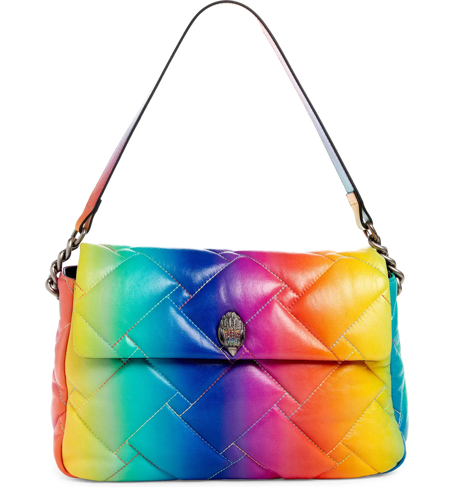 Kurt Geiger London Large Kensington Ombré Leather Bag | Nordstrom | Nordstrom