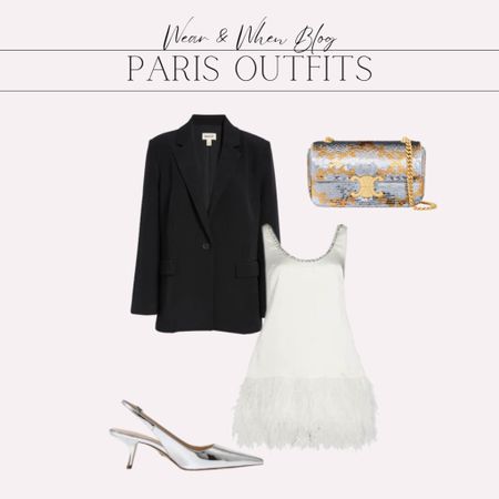 Paris outfit idea / party outfit idea 

#LTKstyletip #LTKshoecrush #LTKSeasonal