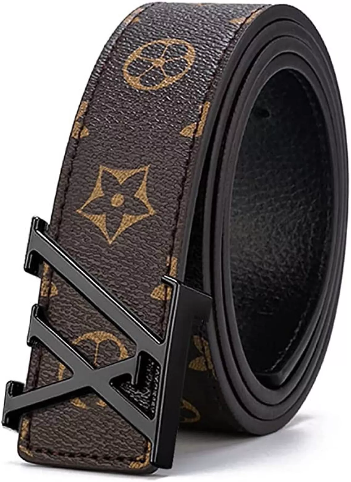 Men's Classic Leather Belt | Black Matte