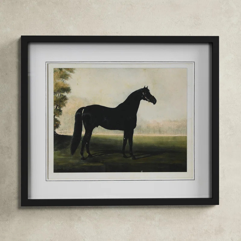 Noriko Horse Framed On Paper Print | Wayfair North America