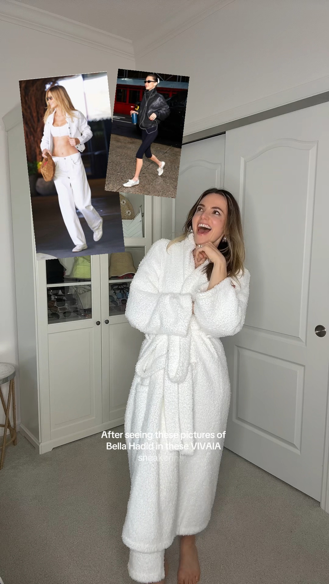 now obsessed with sneakerinas! 🩰 they’re comfy and also look so chic paired with a cute elevated outfit (like these cardigans and high waisted straight leg jeans. the sneakerinas are true to size. #sneakerina #casualoutfit #oldmoneyaesthetic #chicstyle 

#LTKootd #LTKgrwm #LTKSeasonal