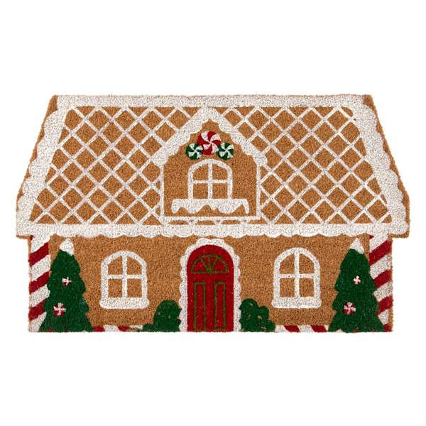 House Shaped Coir Mat, 18x30 | At Home