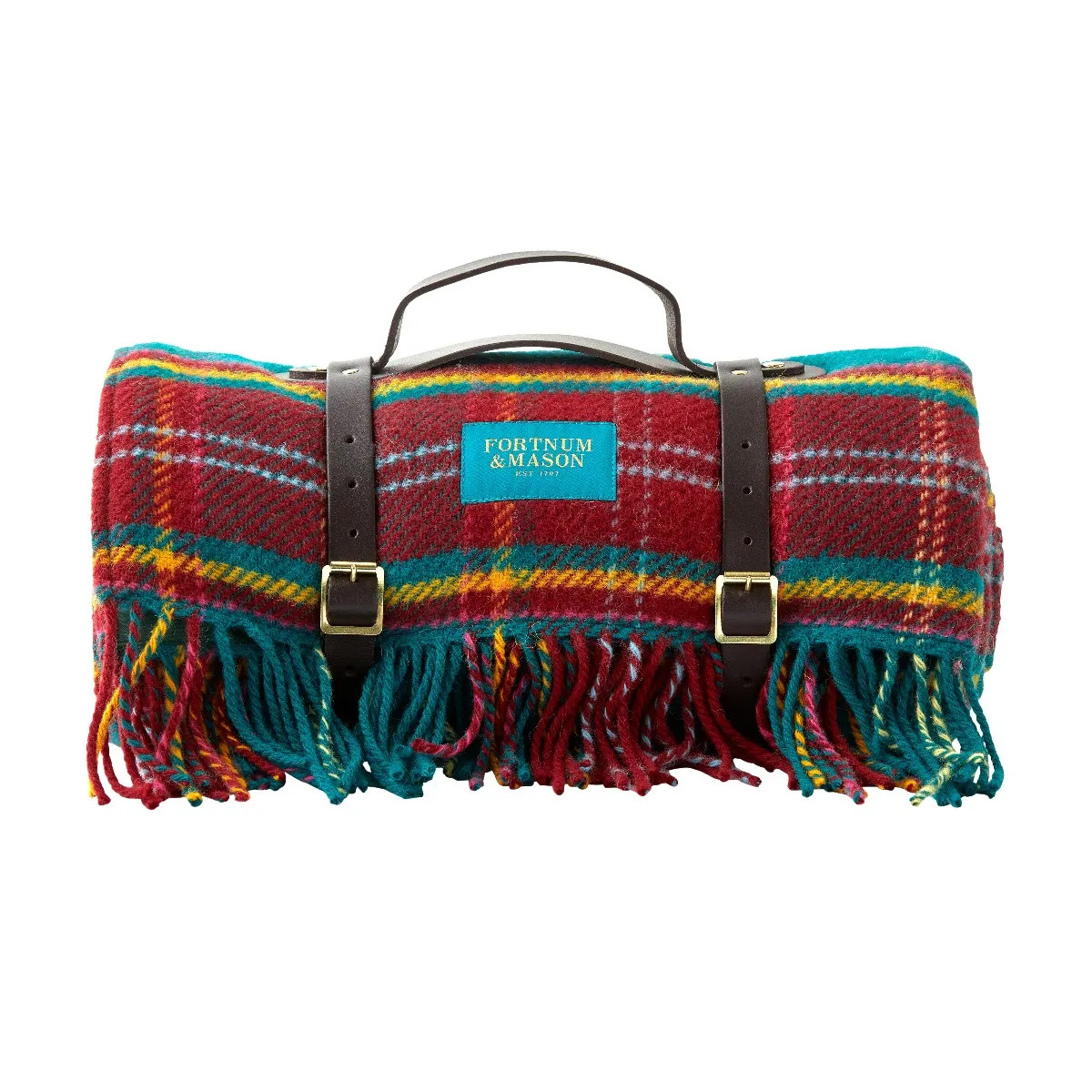 Fortnum’s Tartan Waterproof Picnic Blanket | Fortnum & Mason