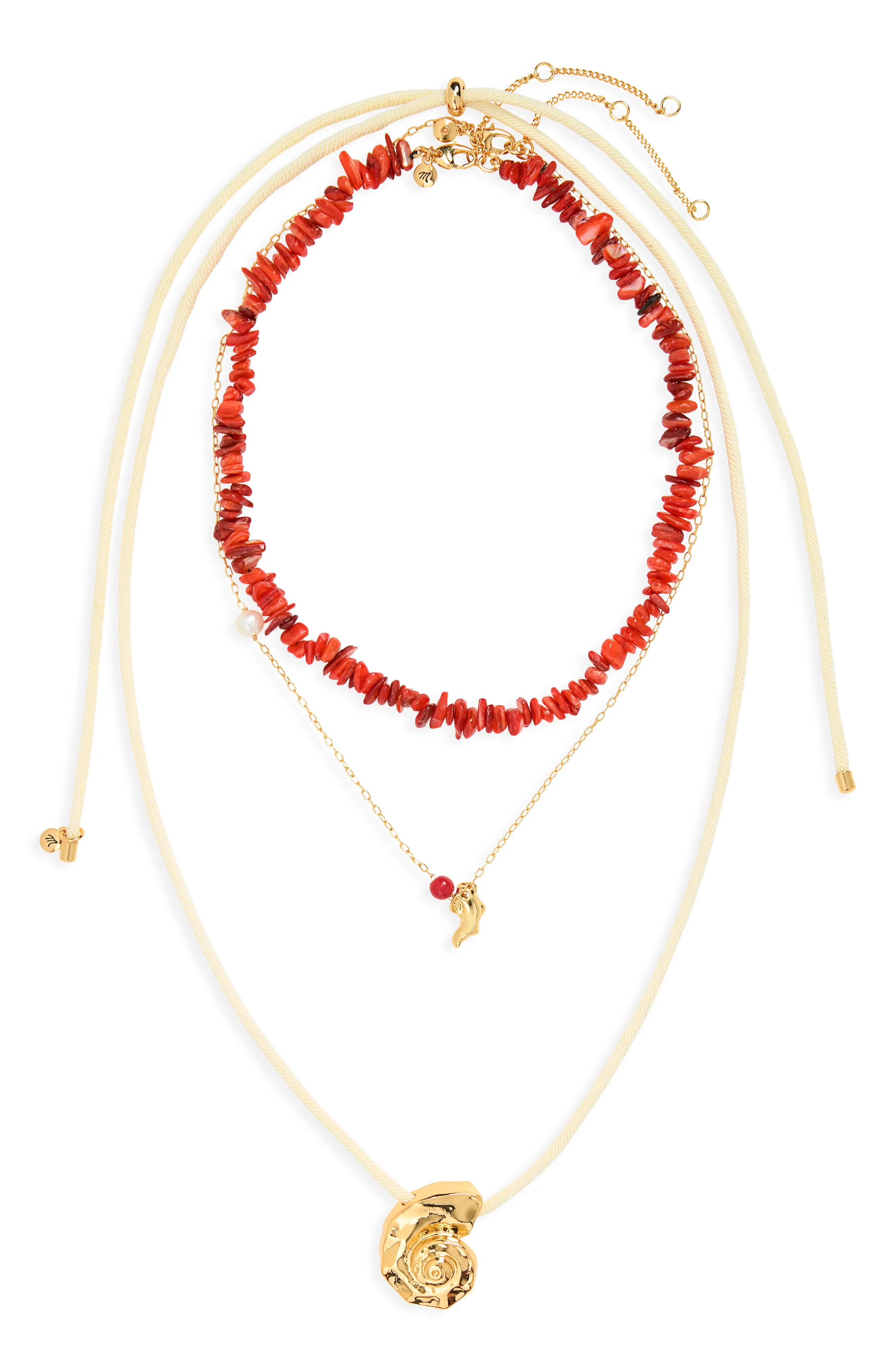 Set of 3 Pukka Shell Necklaces (Women) | Nordstrom | Nordstrom