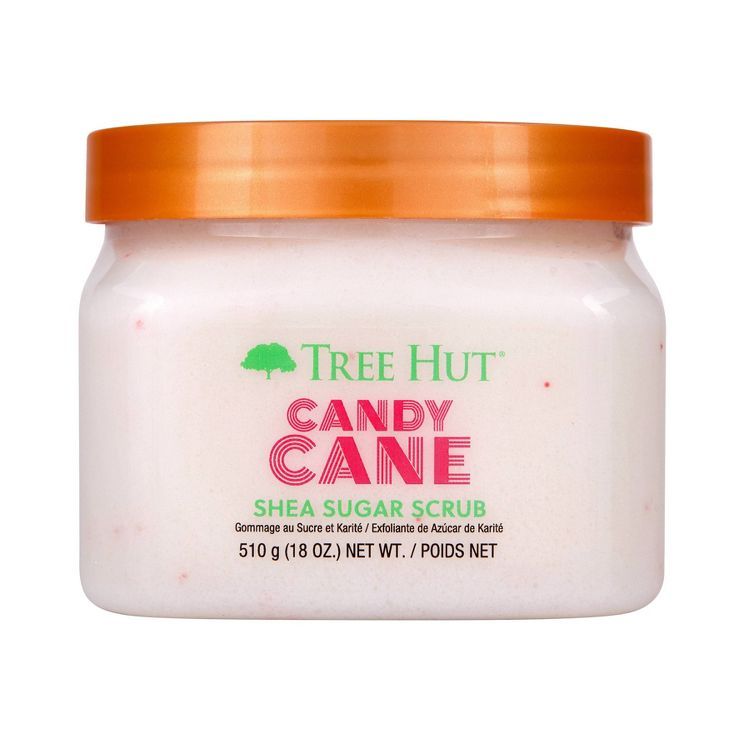 Tree Hut Candy Cane Shea Sugar Body Scrub - 18oz | Target