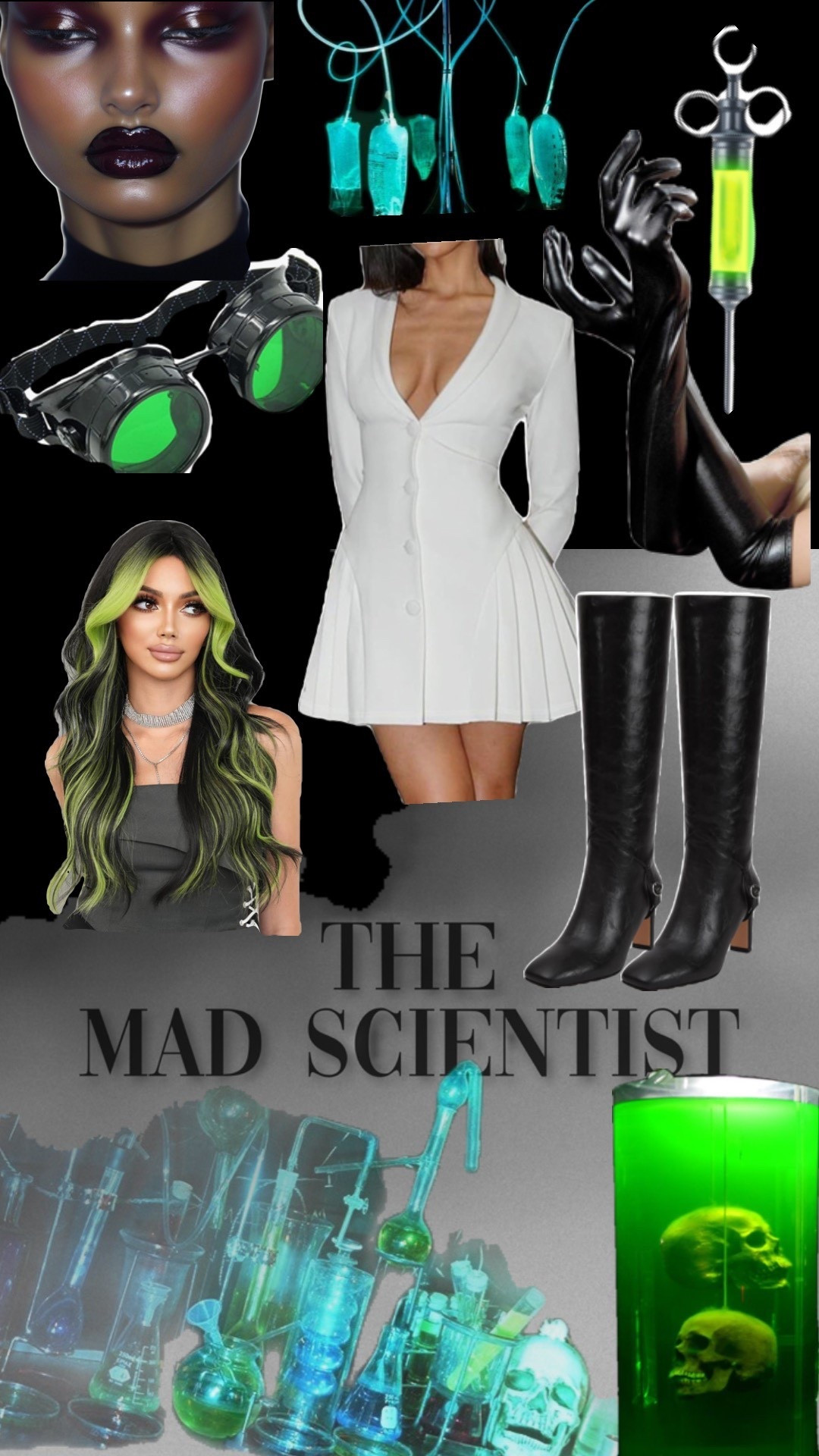 Mad scientist Halloween costumes 👩🏽‍🔬

#LTKSeasonal #LTKParties #LTKFindsUnder100