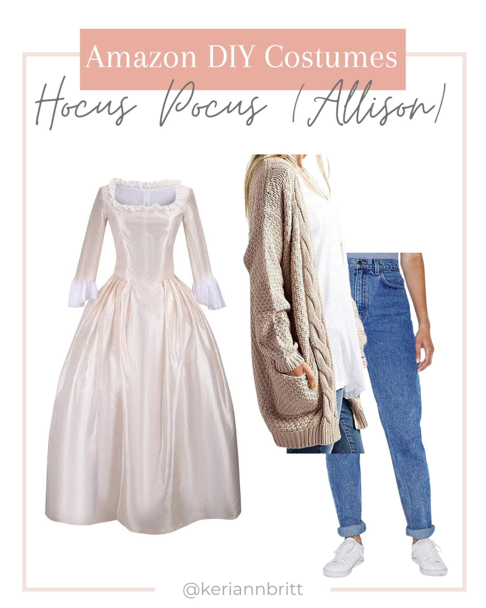 Amazon DIY Halloween Costume: Allison from Hocus Pocus 

DIY costume / Halloween costume / women’s Halloween costume / adult Halloween / costume ideas / last minute costume / Amazon Halloween / easy costume idea 

#LTKstyletip #LTKSeasonal #LTKHalloween