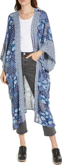 Border Print Duster | Nordstrom