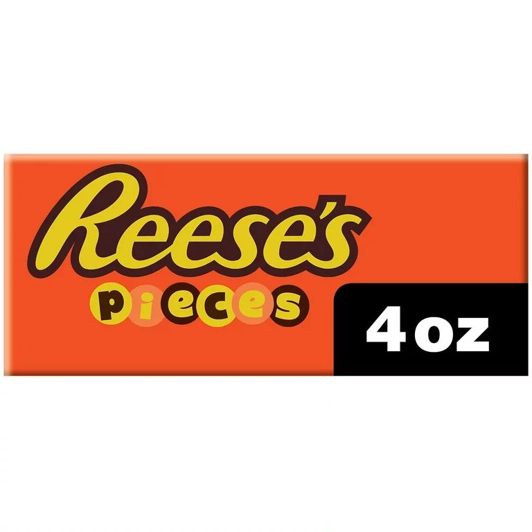 Reese's Pieces Peanut Butter In a Crunchy Shell Candy, Box 4 oz | Walmart (US)
