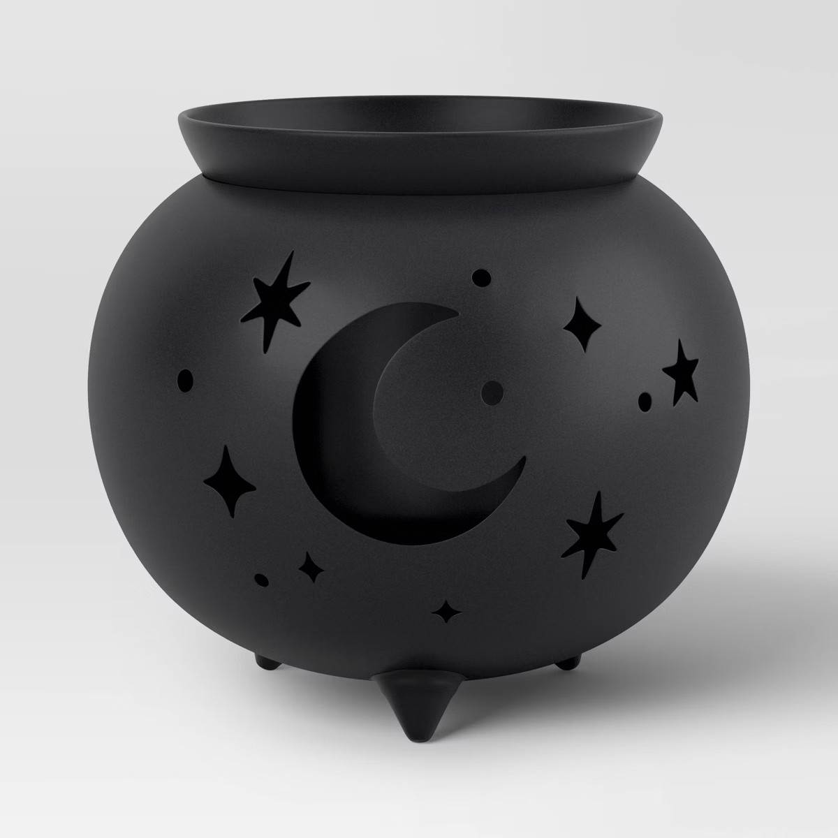 9" Large Metal Cauldron Planter Halloween Decorative Prop Black - Hyde and EEK! Boutique™ | Target