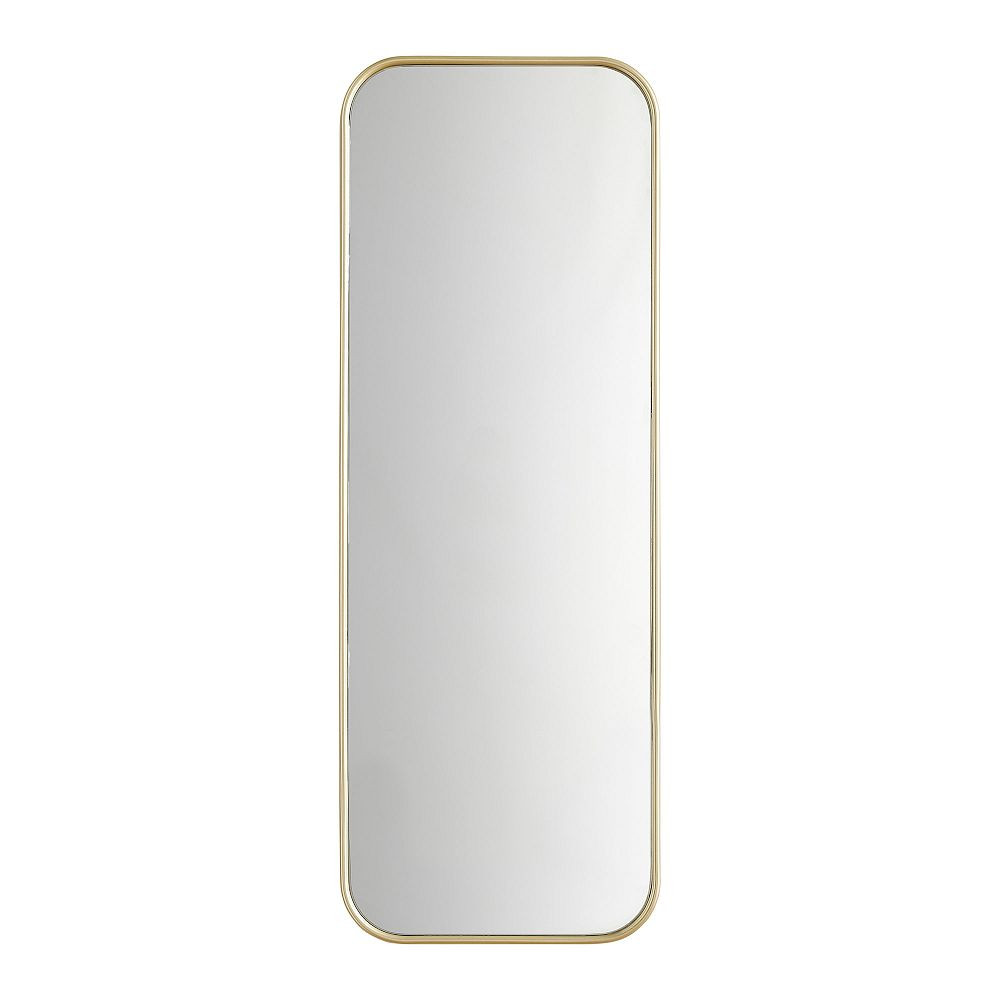 Over-the-Door Framed Mirror (18"x48") | Pottery Barn Teen